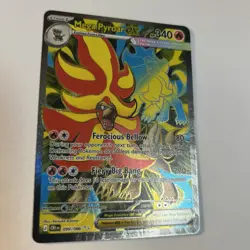 Pokemon TCG Mega Pyroar EX Full Art Ultra Rare Holo English Chaos Rising 099/086 - Image 4