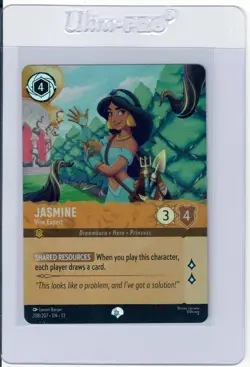 Disney Lorcana Jasmine - Vine Expert (Epic) - Attack of the Vine! (13) - Image 1