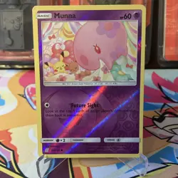 Munna 88/236 Unified Minds Reverse Holo Pokemon TCG Card English - Image 1