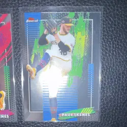 Paul Skenes Pirates 2025 Topps Finest 2-Card Lot #10 Common #210 Rare - Image 3
