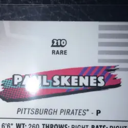 Paul Skenes Pirates 2025 Topps Finest 2-Card Lot #10 Common #210 Rare - Image 5