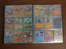 Pokemon Binder Bulk Collection Black Star Promos, IRs, Full Art Ex Holo - Image 3