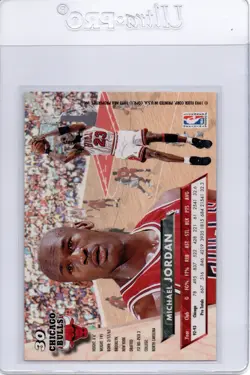 1993-94 Fleer Ultra - Michael Jordan #30 - Image 2