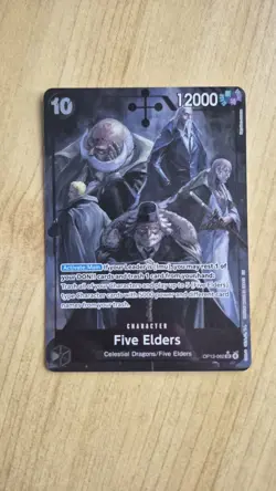 Five Elders Alt Art (OP13-082 SR) One Piece TCG (ENGLISH) - Image 1
