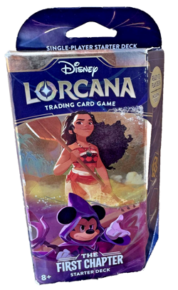 Disney Lorcana Trading Card Game The First Chapter Starter Deck - Sealed - Image 1