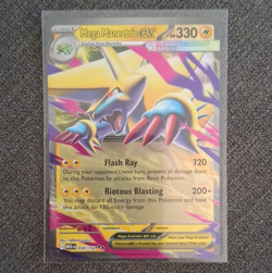 Pokemon Mega Manectric EX 050/132 ME01 Full Art Ultra Rare Holo English - Image 1