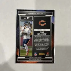 2 Card Caleb Williams Lot 1 2025 Optic And 1osaic Touch Down Masters - Image 3