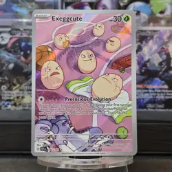 Pokemon TCG Exeggcute 192/191 Surging Sparks Illustration Rare - Image 1