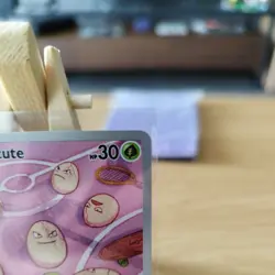 Pokemon TCG Exeggcute 192/191 Surging Sparks Illustration Rare Card Near - Image 3