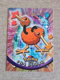 2000 Topps Pokemon #84 Doduo (TV Animation Series 2) Blue Logo LP - Image 1