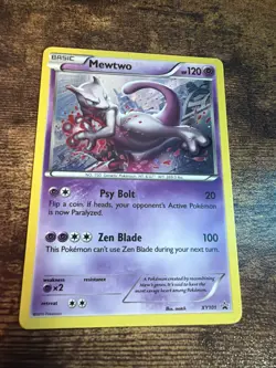 Pokemon TCG XY Promos #XY101 Mewtwo Cosmos Holo - Image 3