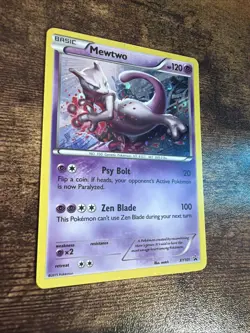 Pokemon TCG XY Promos #XY101 Mewtwo Cosmos Holo - Image 4