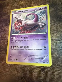 Pokemon TCG XY Promos #XY101 Mewtwo Cosmos Holo - Image 5