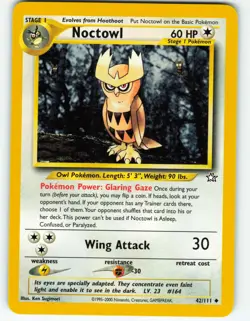 Noctowl - 42/111 Neo Genesis - Pokemon TCG - 2000 - Image 1