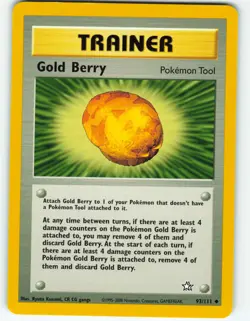 Gold Berry - 93/111 Neo Genesis - Pokemon TCG - 2000 - Image 1