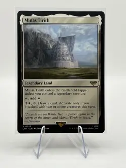 Minas Tirith - The Lord of the Rings (LTR) - MTG Rare #256 | Regular Card - Image 3