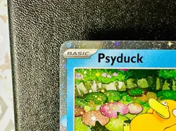 Psyduck MEP 007 🌀 FIVE SWIRLS 🌀 Mega Evolution Cosmos Holo Promo Pokemon Card - Image 4