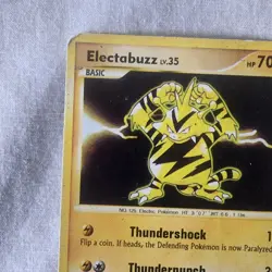 Pokemon TCG Electabuzz - 128/127 Secret Rare Non-Holo Card 2009 Platinum - LP - Image 2