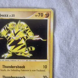 Pokemon TCG Electabuzz - 128/127 Secret Rare Non-Holo Card 2009 Platinum - LP - Image 3