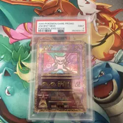 2000 Pokemon Game Promo Ancient Mew Pokemon 2000 Movie PSA 9 Mint - Image 1