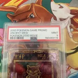 2000 Pokemon Game Promo Ancient Mew Pokemon 2000 Movie PSA 9 Mint - Image 2