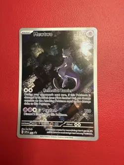 Pokemon Mewtwo TCG Illustration Rare Promo SVP 052 Mint/Near Mint Condition - Image 1