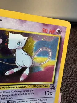 Wizards of the Coast Mew Wotc Promo Holo Promo 09/53 English Basic 50HP - Image 2