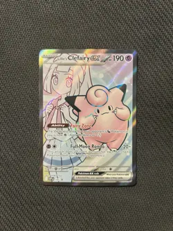 Pokemon TCG Lillie's Clefairy ex SVP 195! NM Condition! See Description! - Image 1