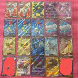 Pokemon SR Card Lot 18 Reshiram ex Zekrom ex plus Mixed SR Japanese Cards F/S - Image 1