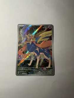 Pokemon TCG Zacian 100/094 ME02 Phantasmal Flames Illustration Rare Holo EN - Image 2