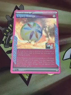 Pokemon TCG - Legacy Energy 167/167 Play Stamped Prize Pack Series 6 ACE Holo - Image 1