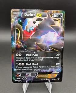 Darkrai EX 74/122 - 2016 XY Breakpoint Holo Rare Pokemon Card - NM Unplayed - Image 1