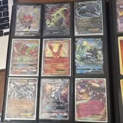 Nintendo Pokemon TCG 9-Card Binder Lot Charizard GX Mewtwo GX Gengar V Full Art - Image 3