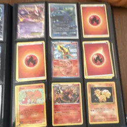 Nintendo Pokemon TCG 9-Card Binder Lot Charizard GX Mewtwo GX Gengar V Full Art - Image 4