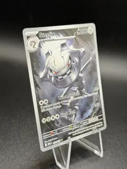 Pokemon TCG Steelix 150/132 Illustration Rare, Mega Evolution, NM/M Condition - Image 2