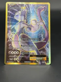 Mewtwo EX 103/108 Full Art Ultra Rare XY Evolutions Near Mint Pokemon Card NM - Image 1