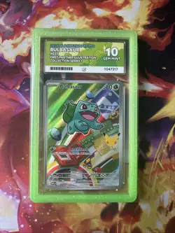Pokemon - Bulbasaur 037 First Partner Promo - 30th Anniversary - ACE 10 💎 MINT - Image 1