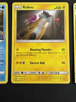 Pokemon Card Lot Blastoise Raikou Tyranitar Pkmngo Cracked Ice Rev Holo Lot 3 NM - Image 2