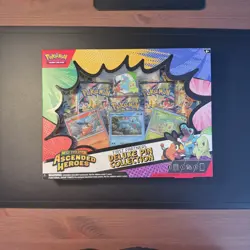 Pokemon TCG | Ascended Heroes | First Partners Deluxe Pin Collection | Sealed - Image 1