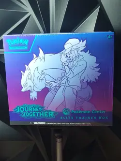 Pokemon TCG S&V Journey Together ETB Pokemon Center STAMPED New SEALED *MT* - Image 1