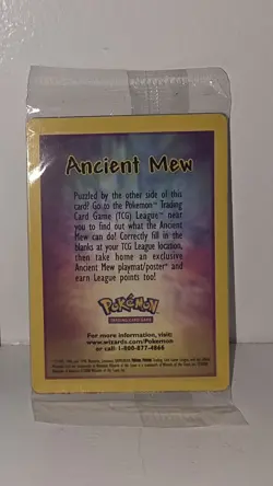 Pokemon TCG Ancient Mew Movie Promo Sealed - Image 2