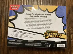Pokemon TCG Mega Evolution: Ascended Heroes Mega Feraligatr ex Box - Image 2
