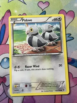 Pokemon - Pidove - 123/149 - Common - BW - Boundaries Crossed - LP - Image 1