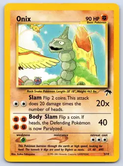 Onix 3/18 Southern Islands Pokemon DMG - Image 1