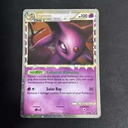 Espeon Prime 81/90 Undaunted Holofoil Ultra Rare MP Pokemon TCG - Image 1