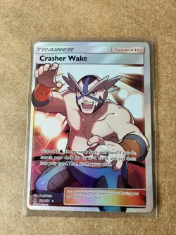 Crasher Wake (Full Art) SM - Forbidden Light 129 Pokemon - Image 1
