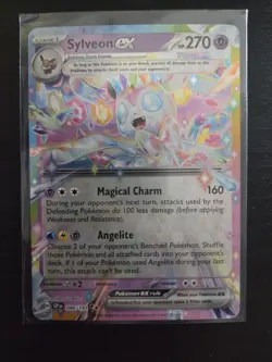 Sylveon ex Double Rare SV08: Surging Sparks 086/191 NM Pokemon Scarlet & Violet - Image 1