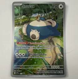 Snorlax 051 SVP Scarlet & Violet Promo Cards Promo Holo English 150 HP - Image 1