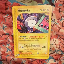 Magnemite Aquapolis Unlimited Common Regular Basic 50 HP 91/147 English 2002 - Image 1