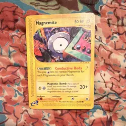 Magnemite Aquapolis Unlimited Common Regular Basic 50 HP 91/147 English 2002 - Image 2